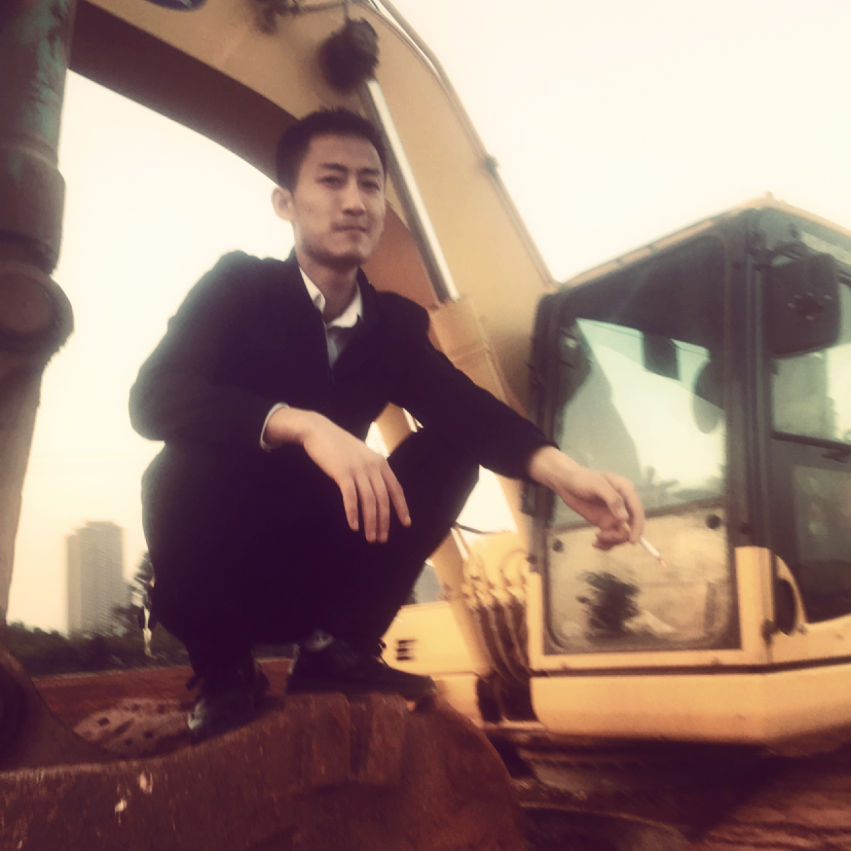 冬天暧昧的照片