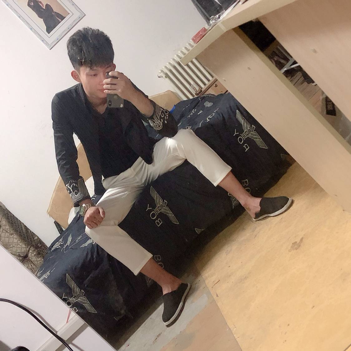 夕阳无聊的照片