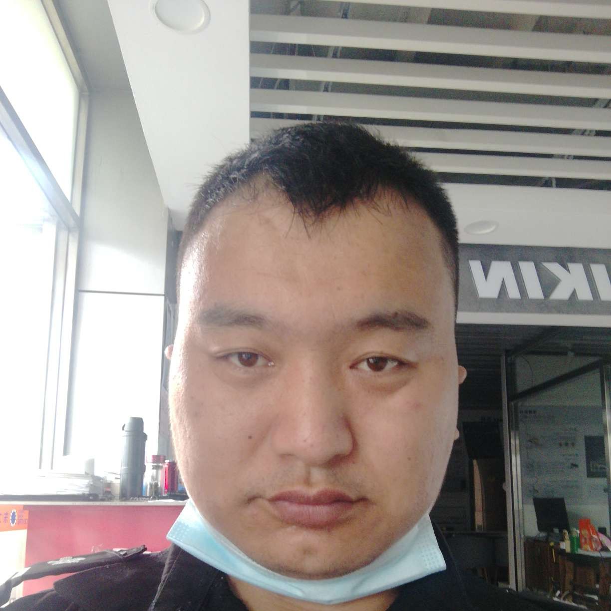 想人陪停止黑猫的照片