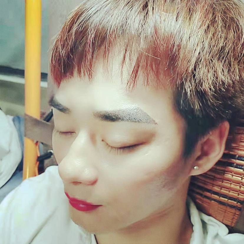 张兮兮前来找对象的照片