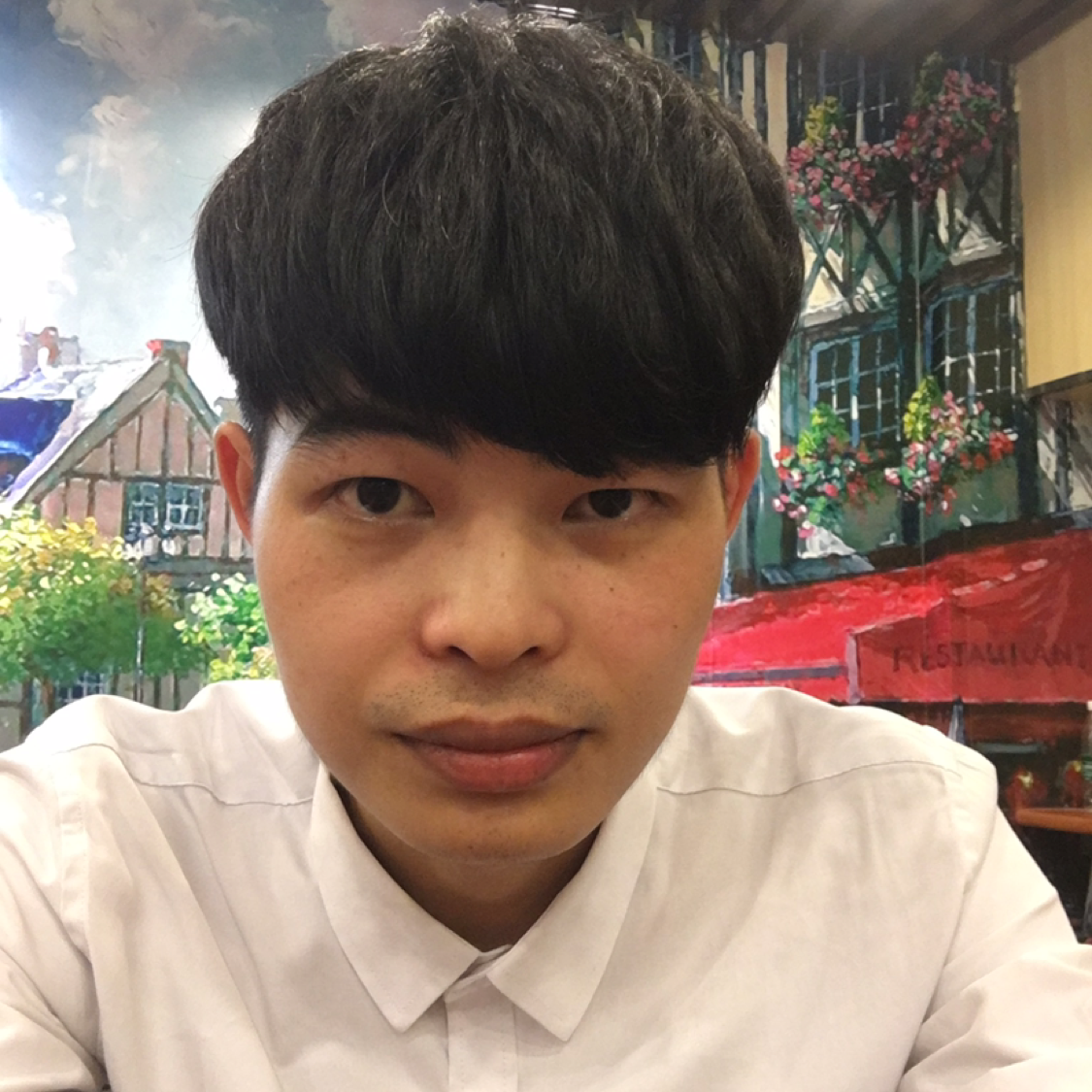 过客等待端庄的照片
