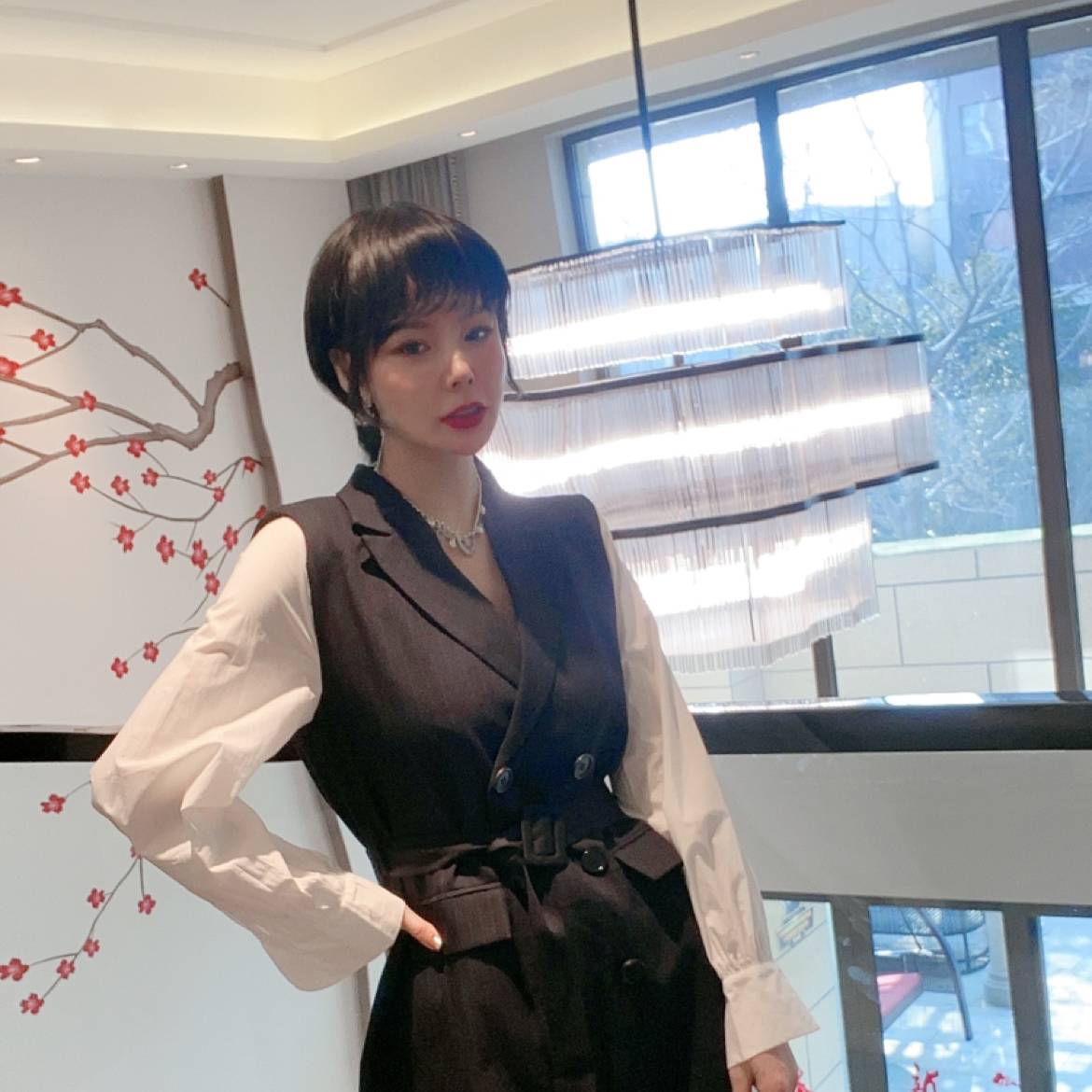 小海豚停止暴躁的照片