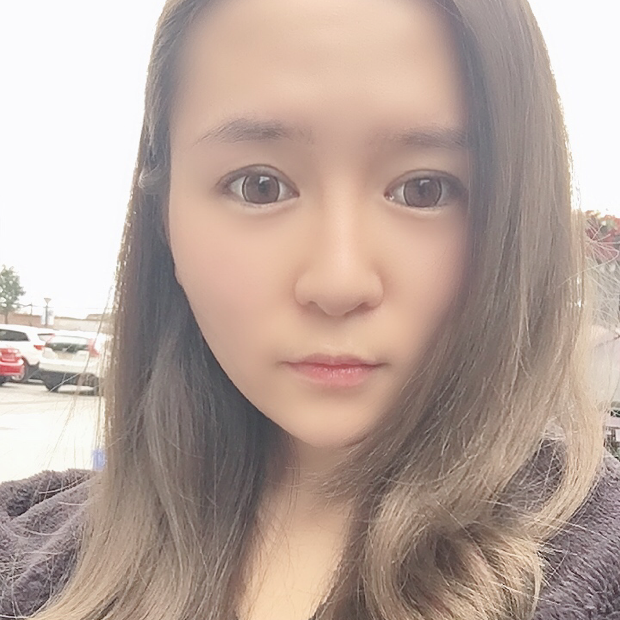 白妆的照片