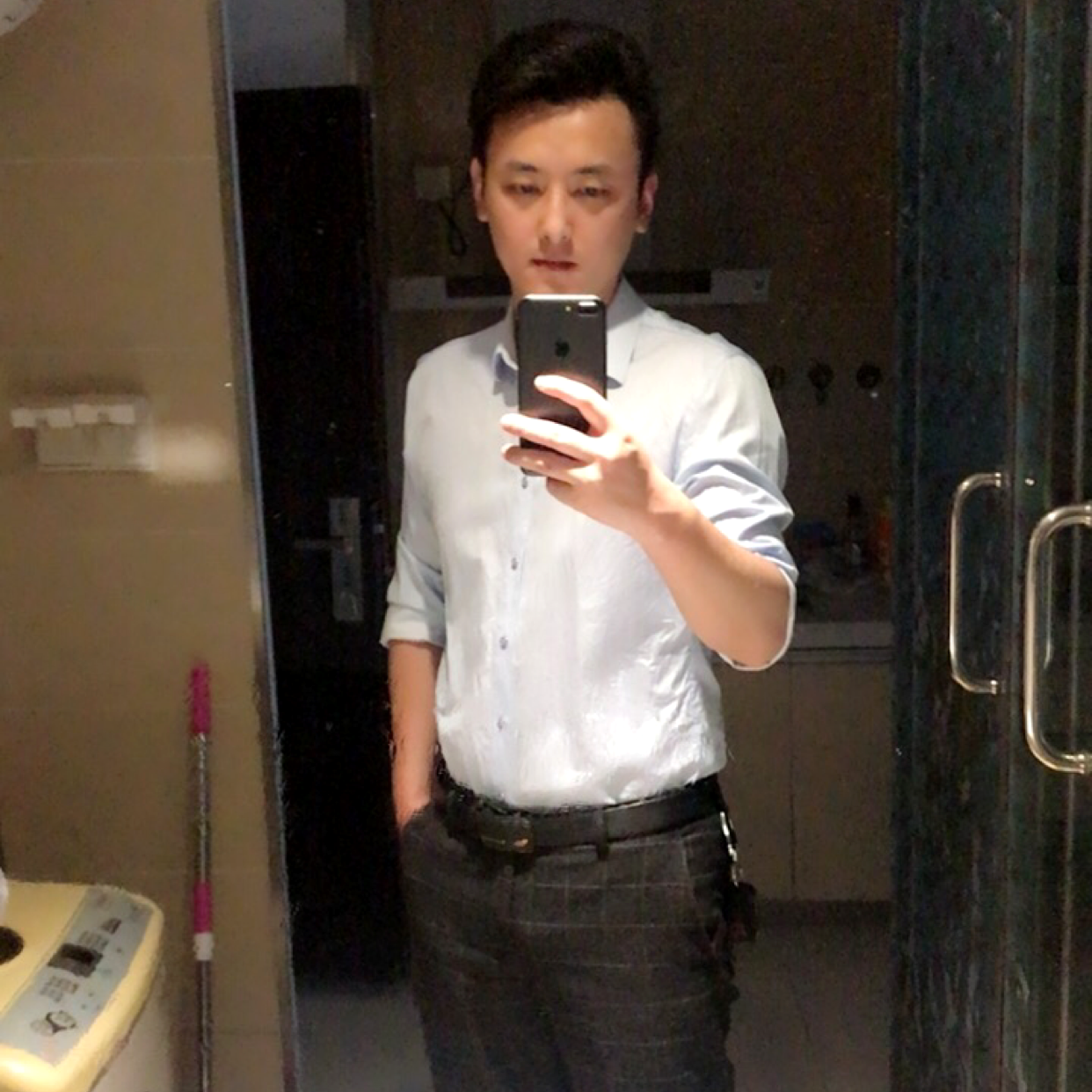 男人要洒脱的照片