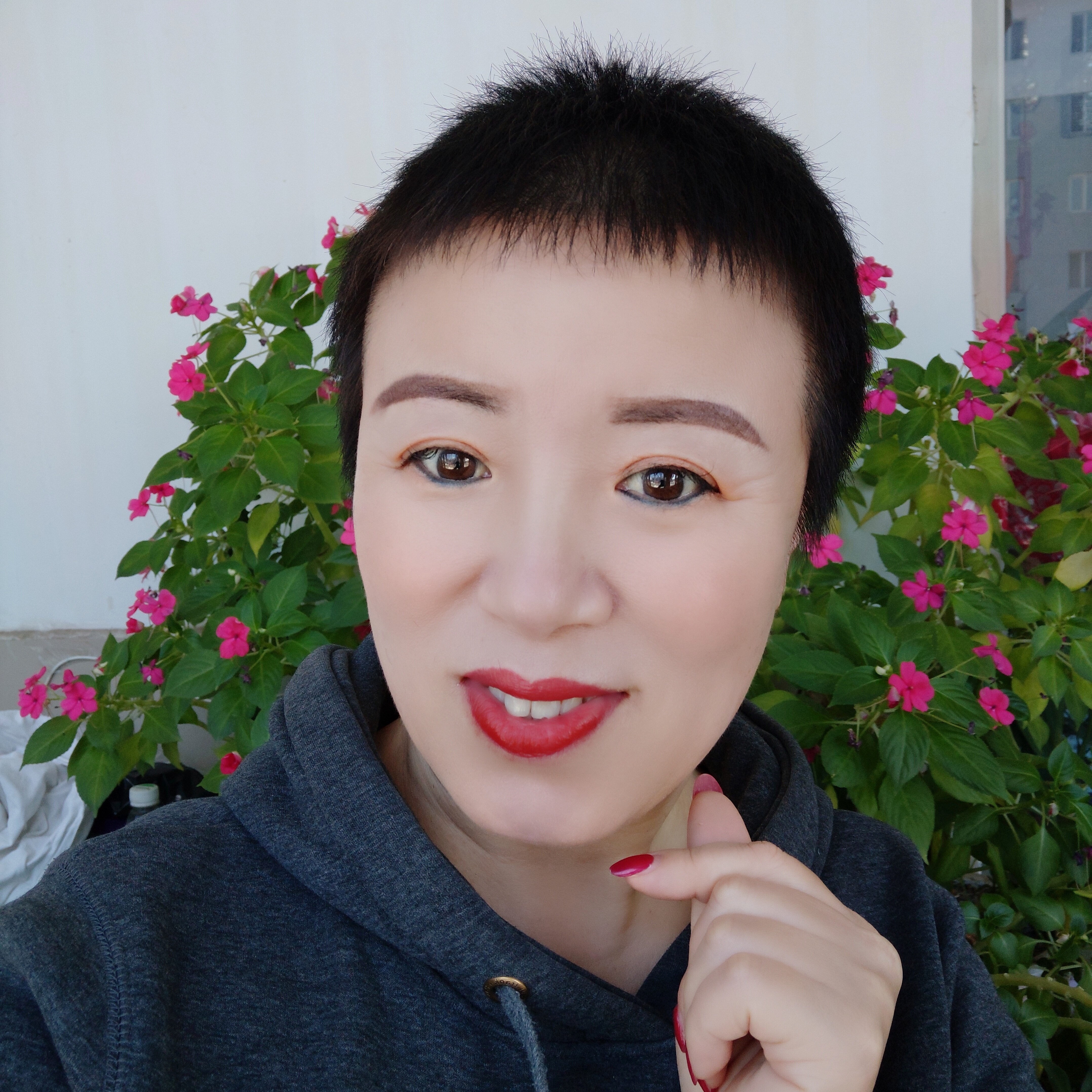 温柔给笑靥的照片