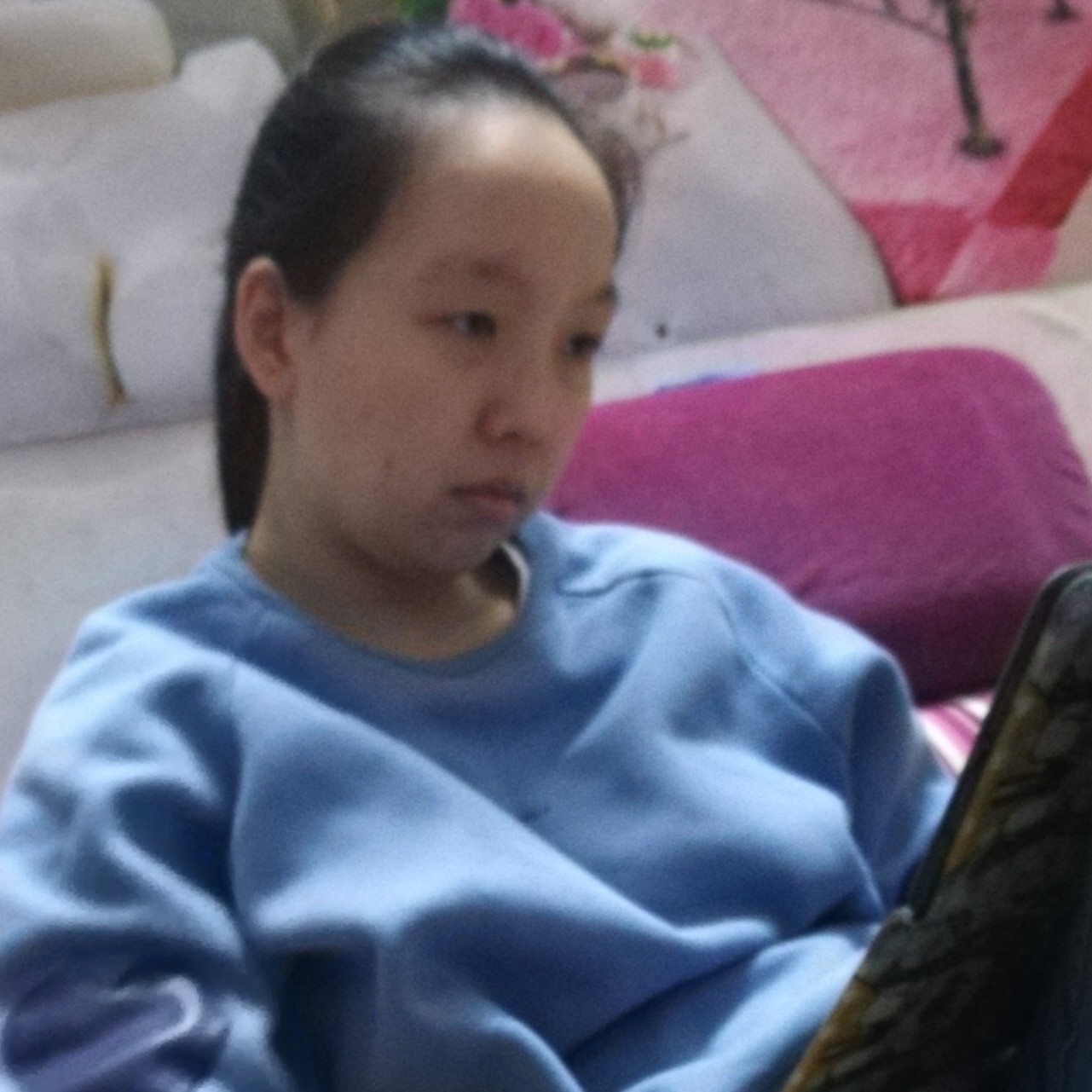 枕巾的照片