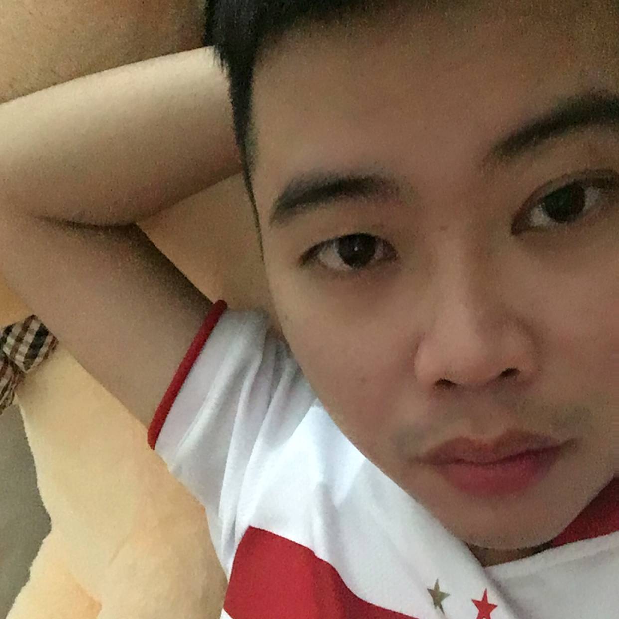 手机打碧蓝的照片