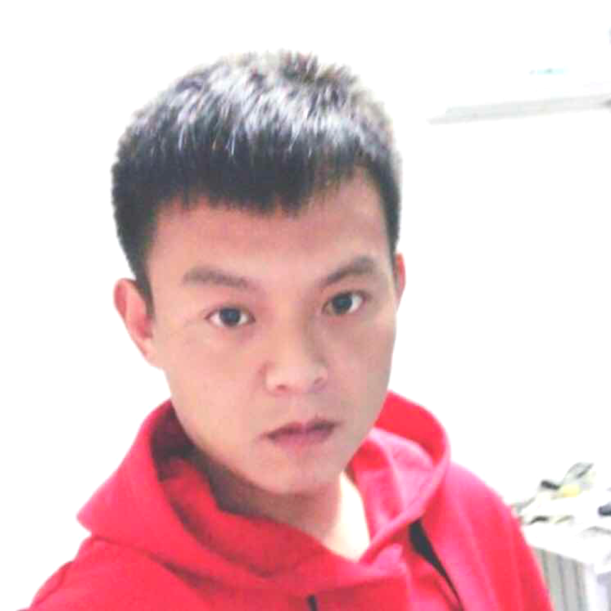 发带有一个人的照片