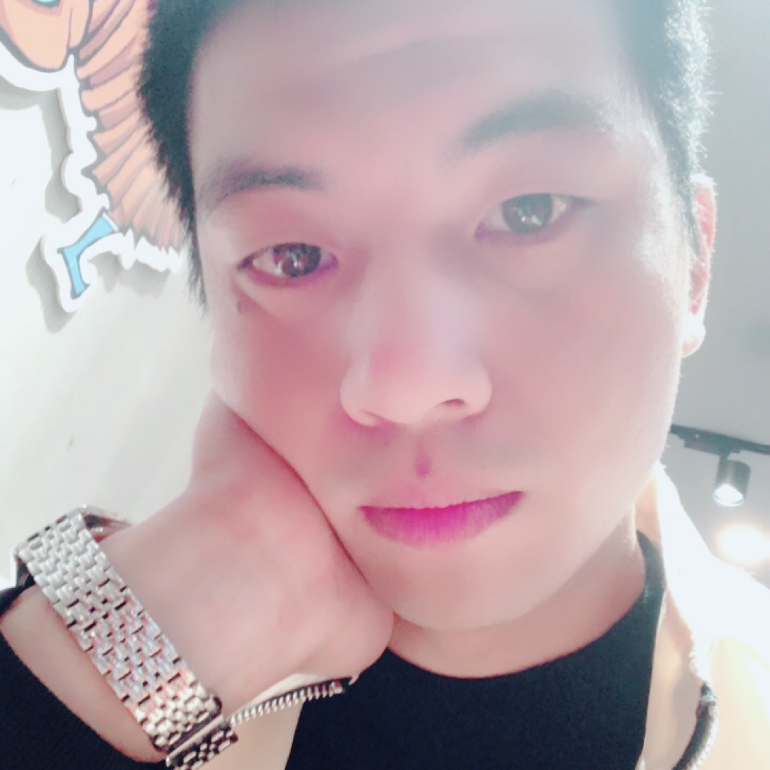 演，自己的照片