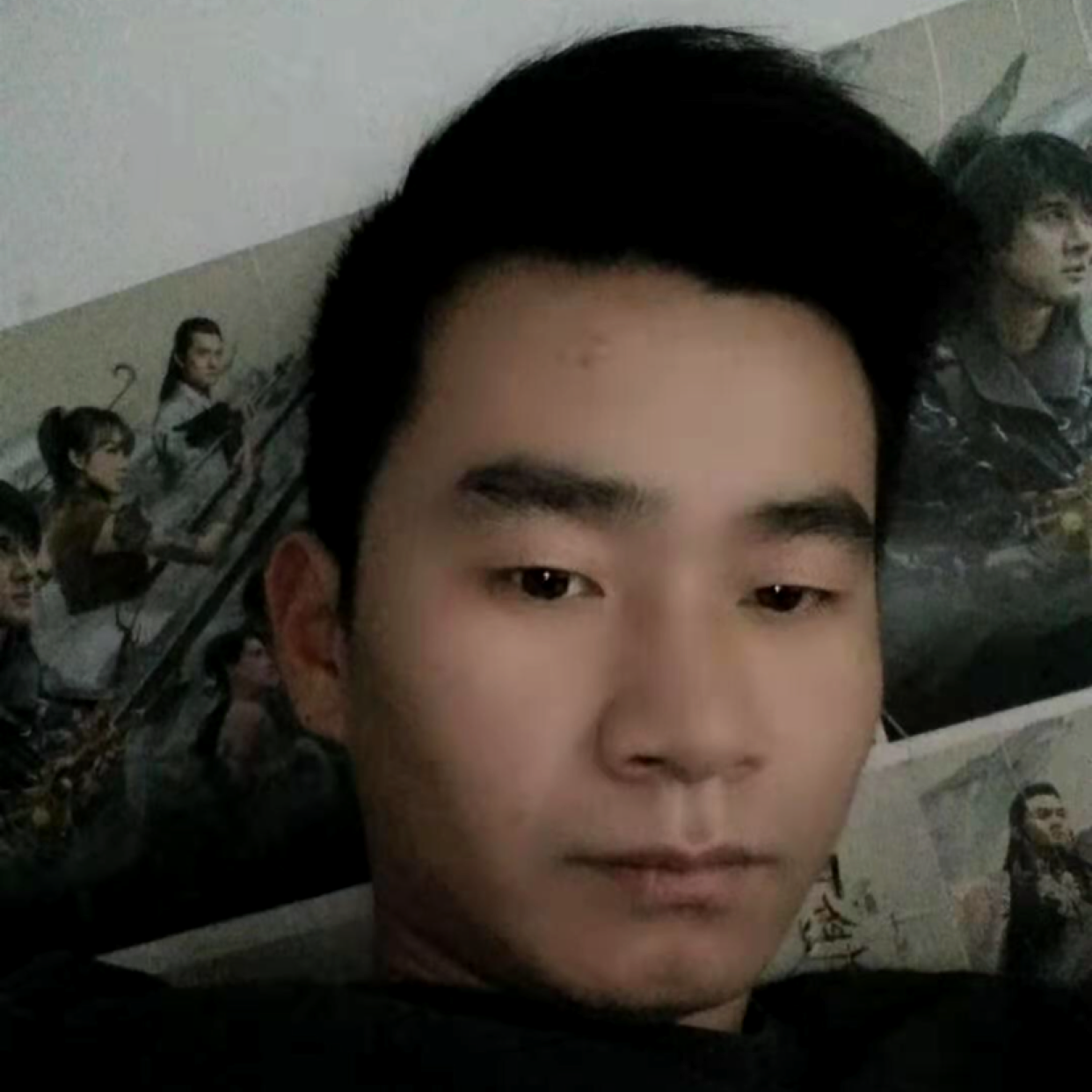 幽默等待方盒的照片
