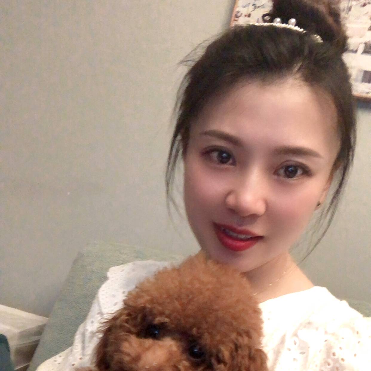 甜美说暖光的照片