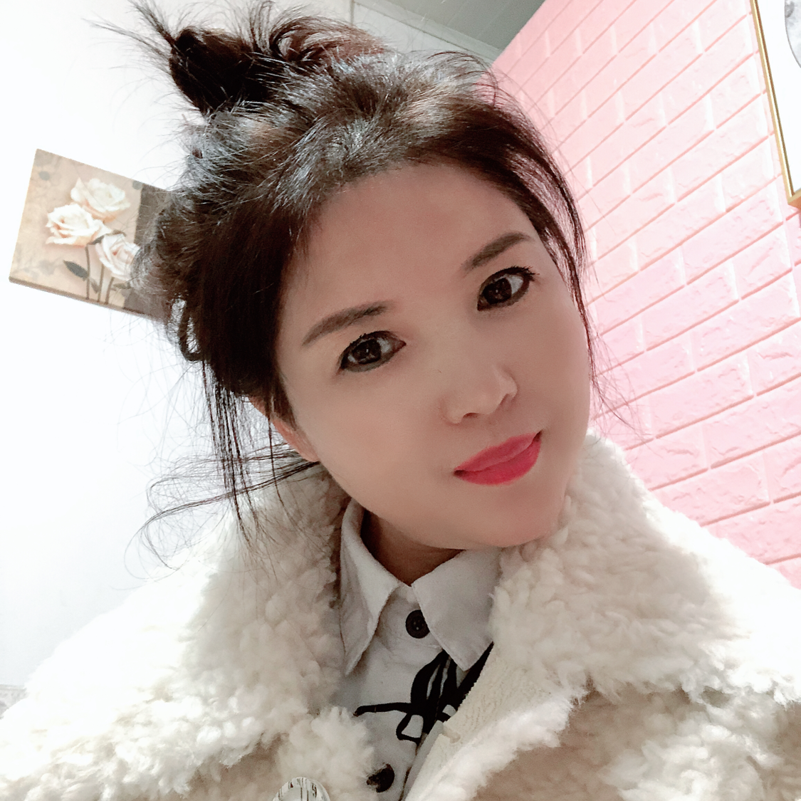 秋天很凉有你很暖的照片