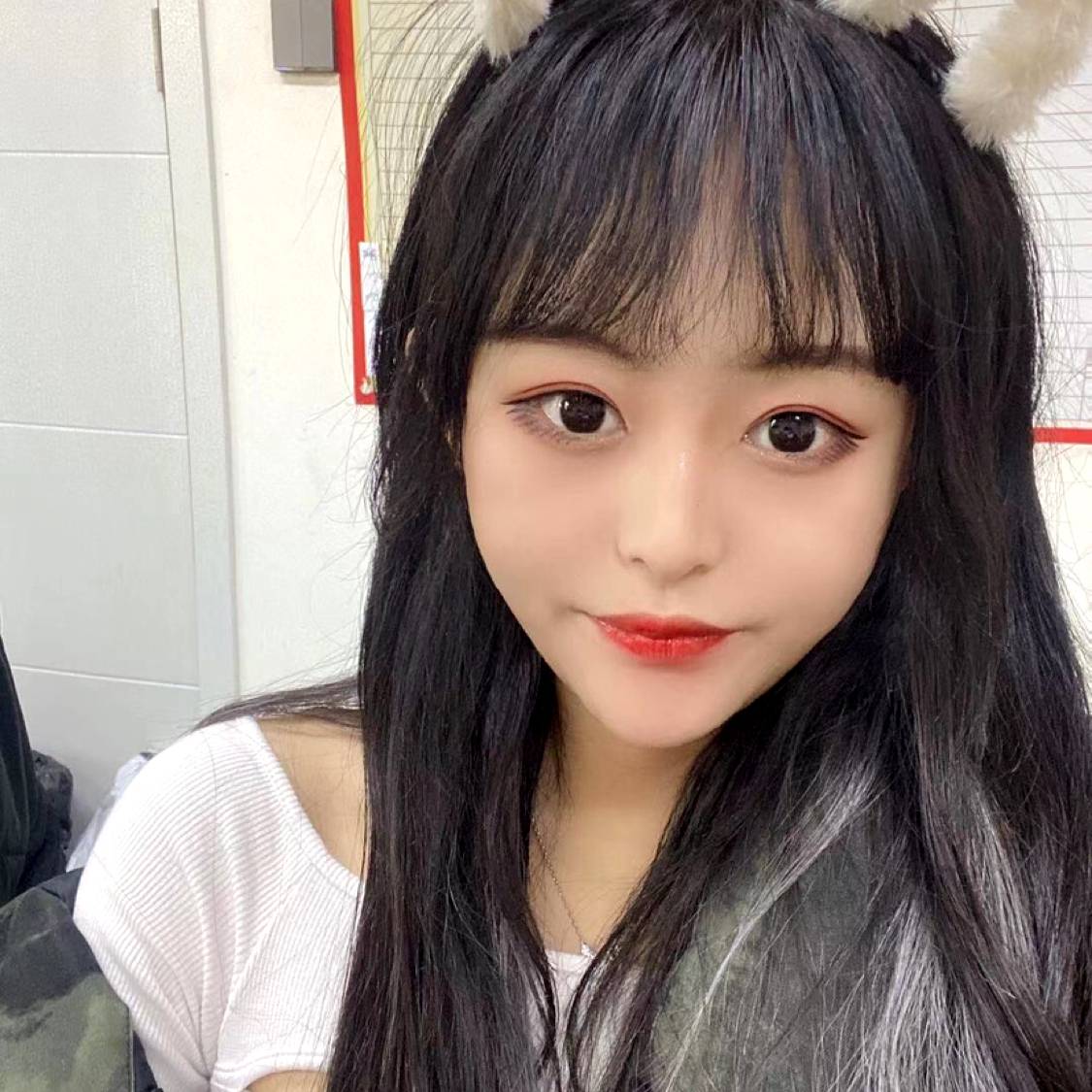 火火美少女的照片