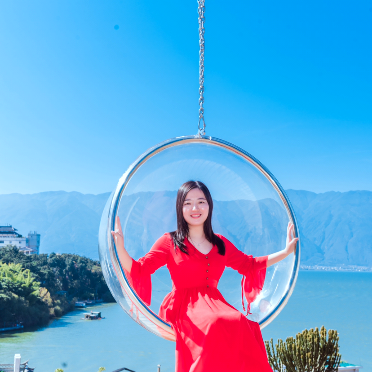 曲奇还爱笑的照片