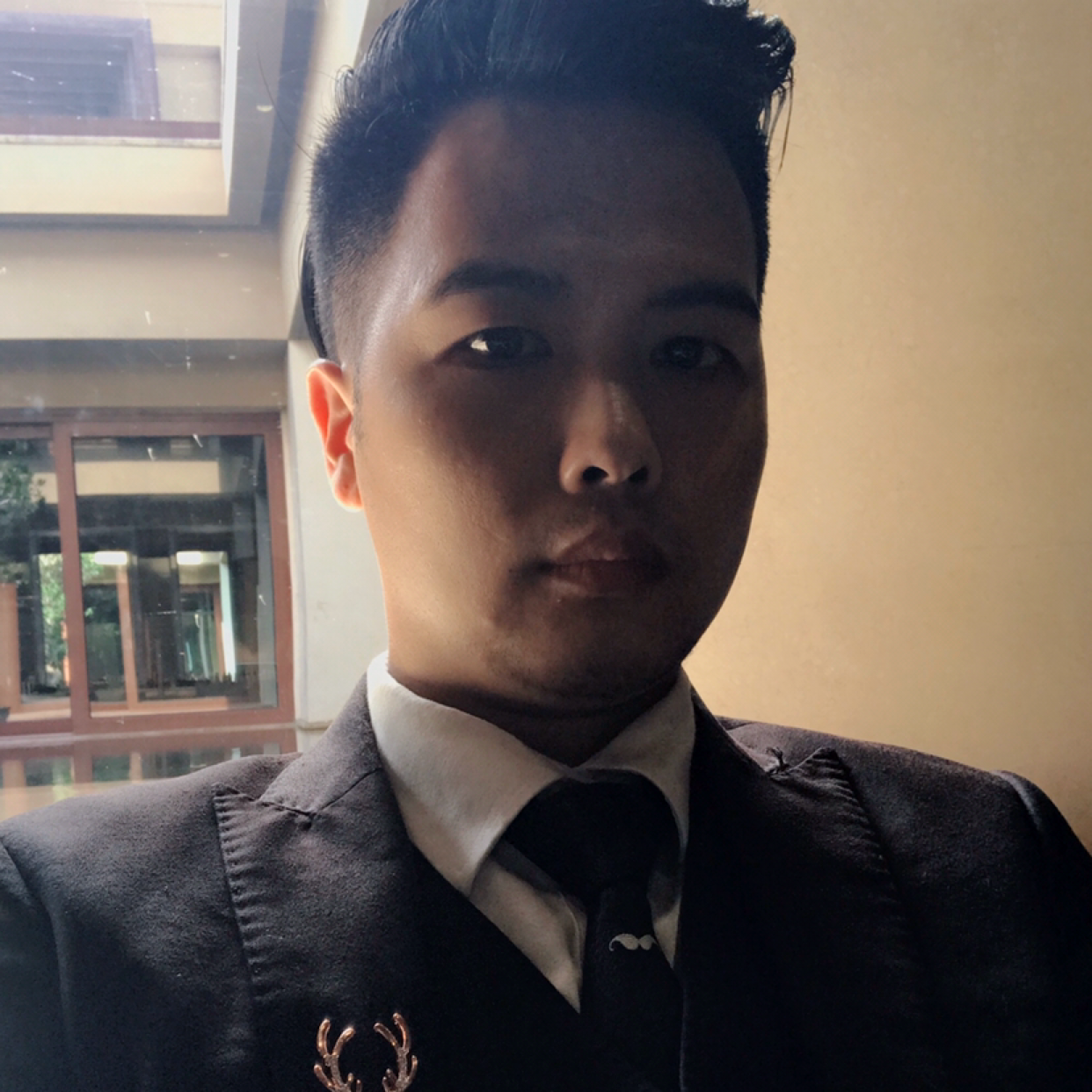 直率回首秋颜的照片