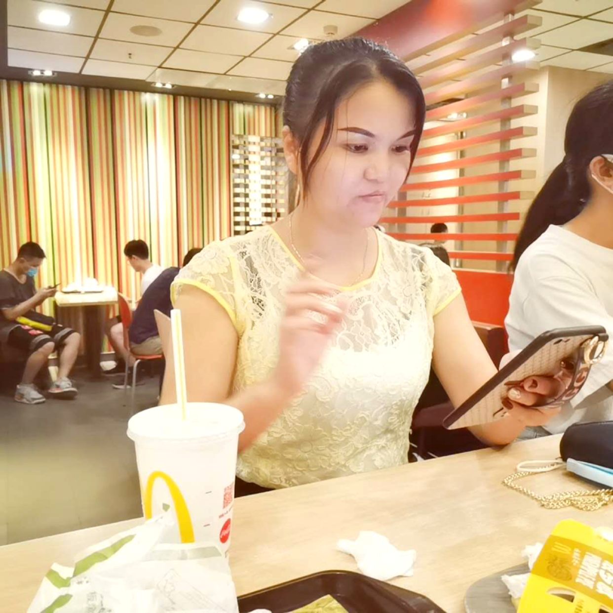 可爱的小天使小丽的照片