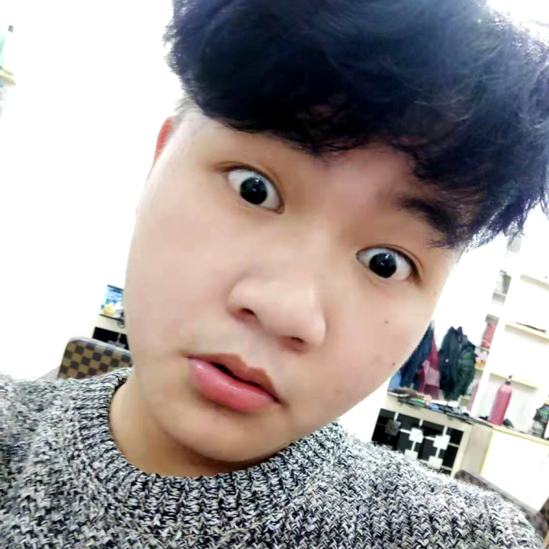 肥肉炒瘦肉的照片