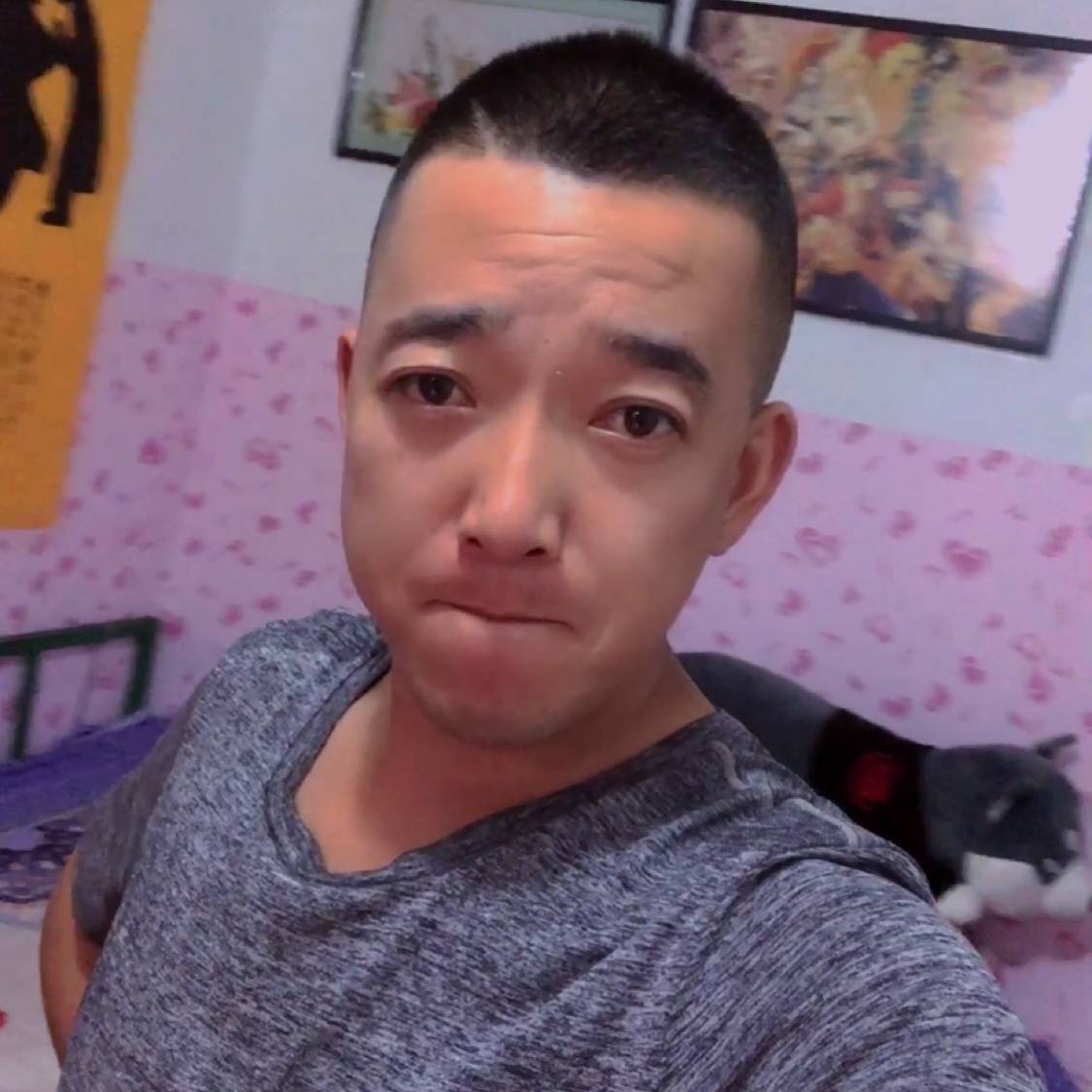 缓慢笑花卷的照片