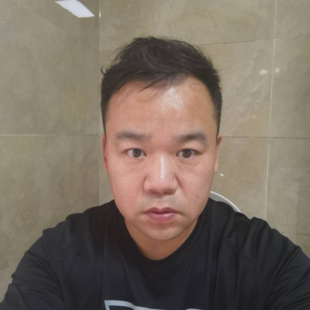 楼顶喝茶的照片
