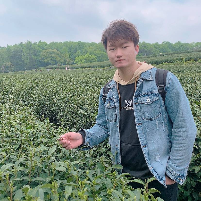 坐在月下等风吹的照片