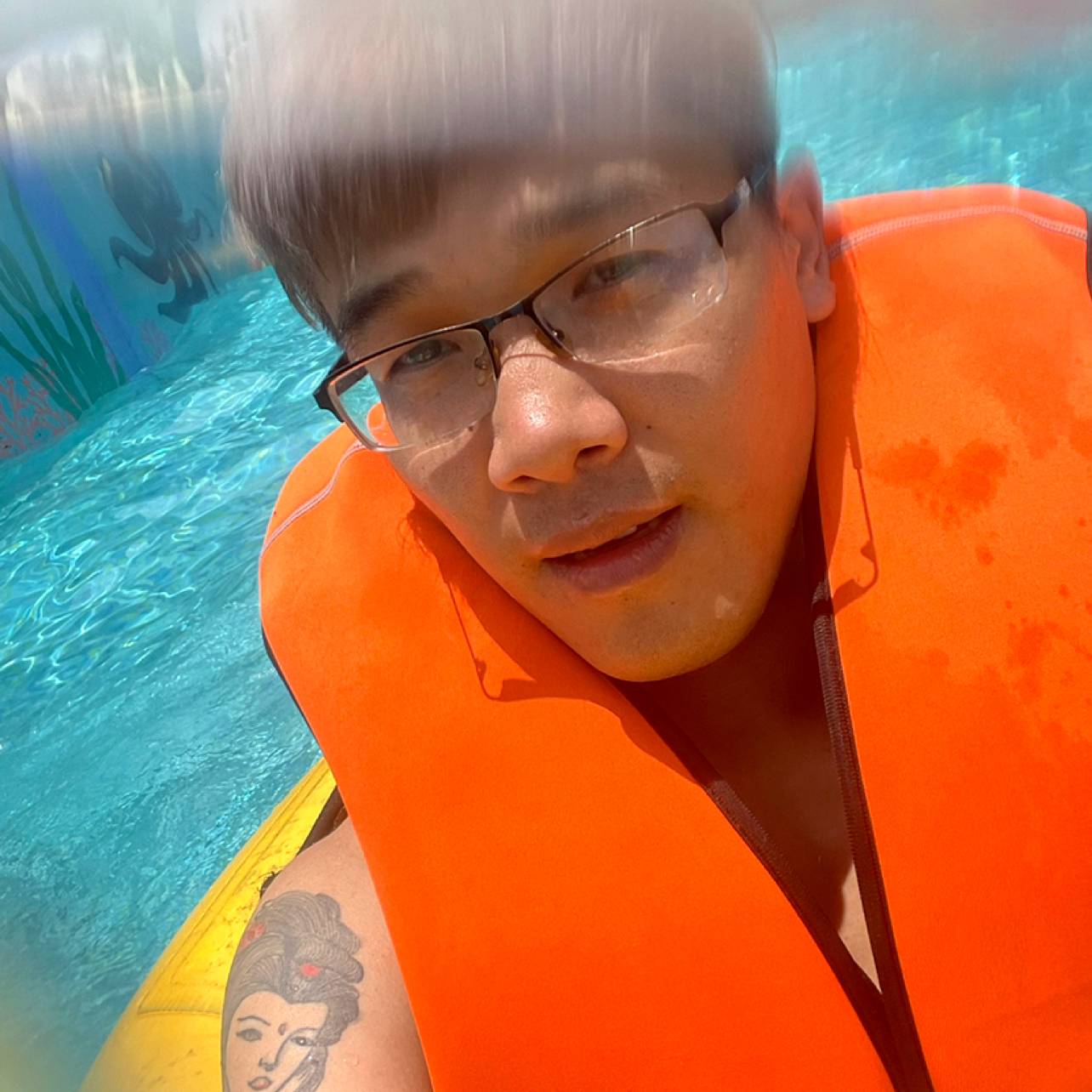 回流的照片
