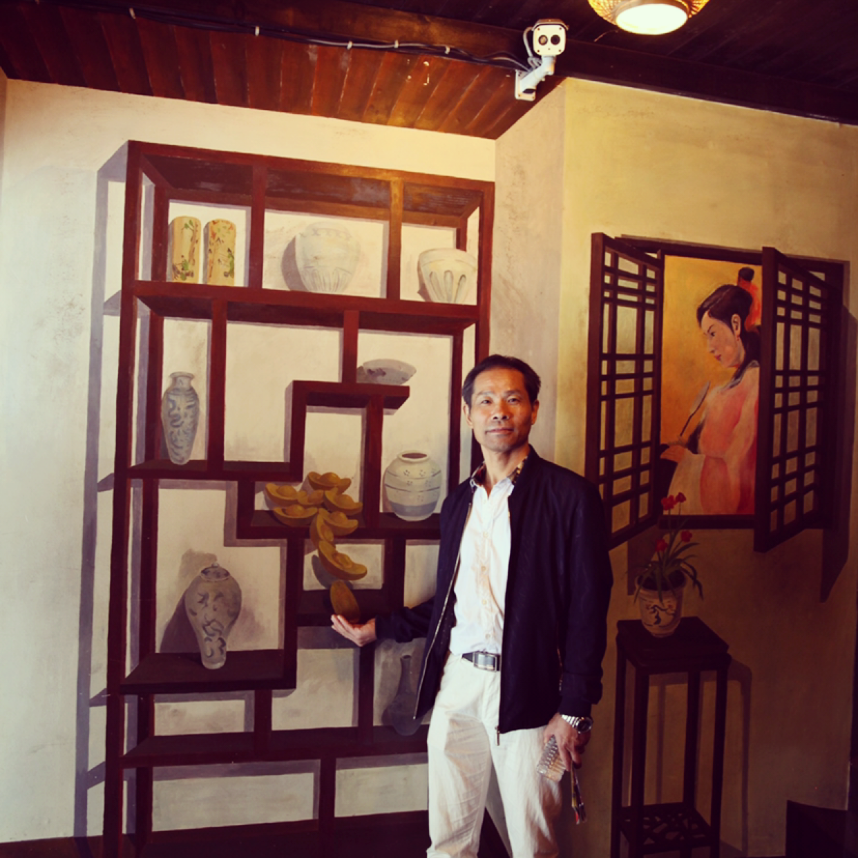 大叔很帅，也很坏的照片