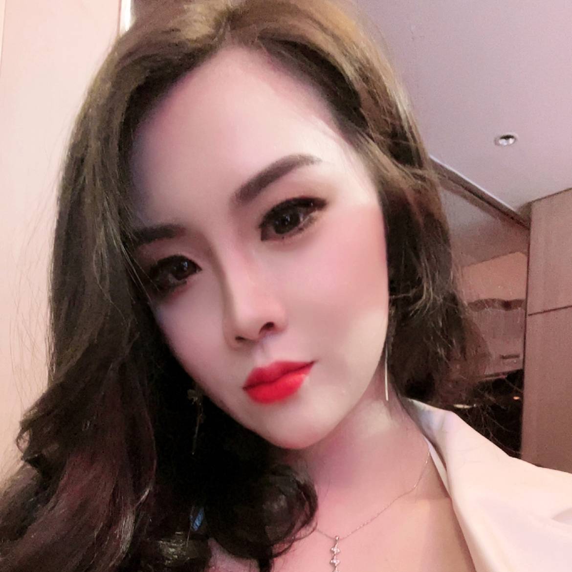 神秘女神来了的照片