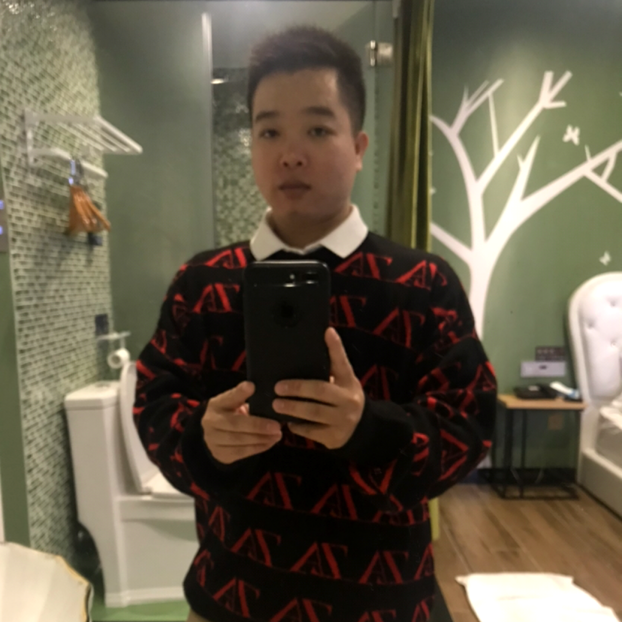 蓝色缘份的照片