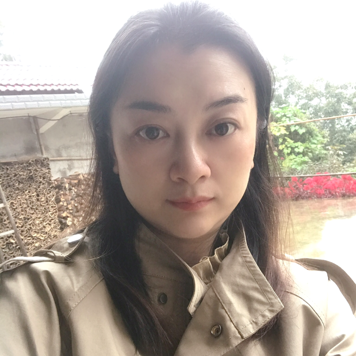山水倾心欢呼的照片