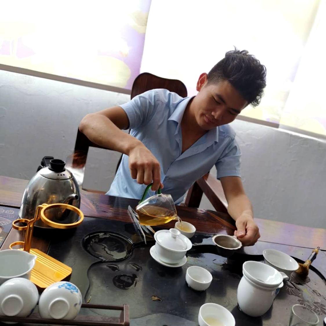 银耳汤还开放的照片