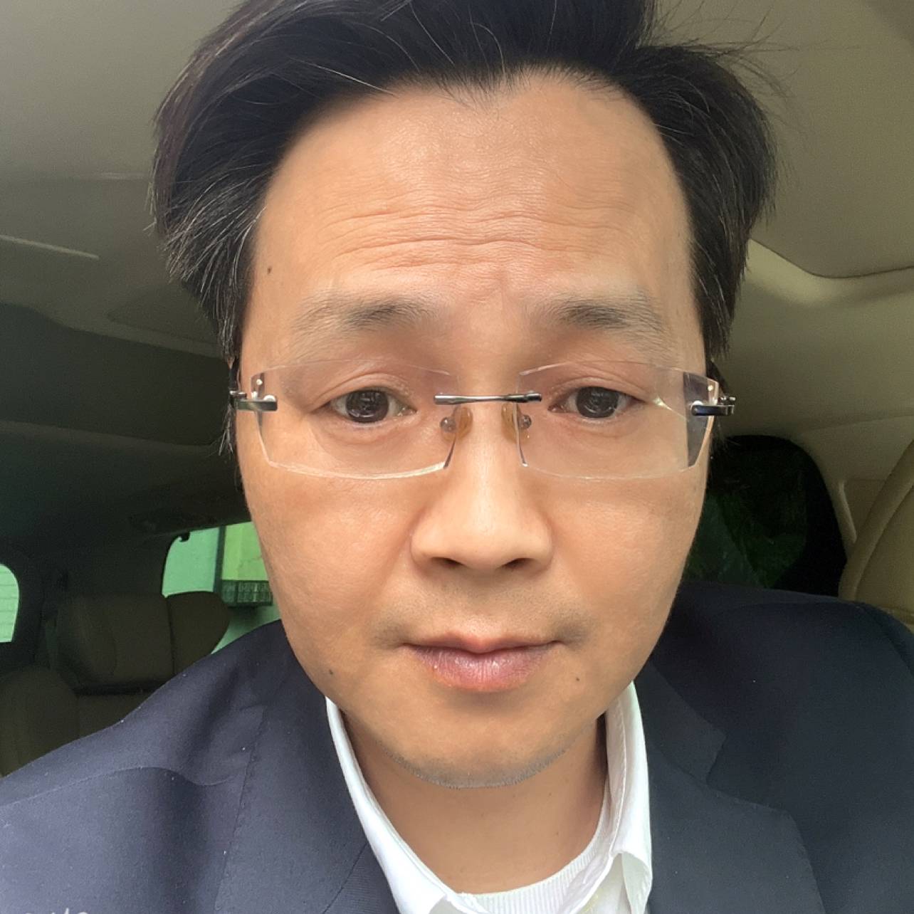 雾中的我的照片