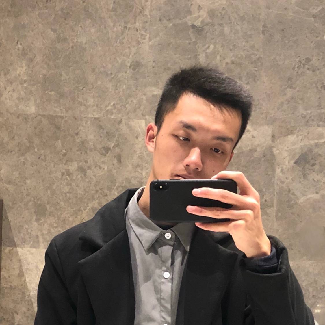 佛系快递员的照片