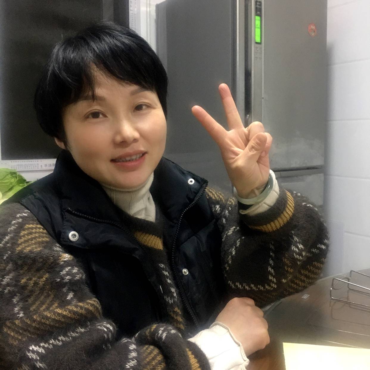 谨慎漫步平湖的照片