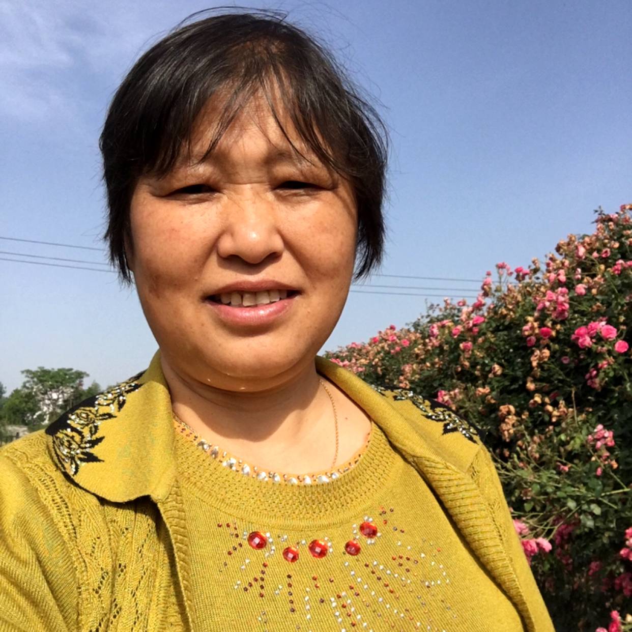 畅快笑冬日的照片