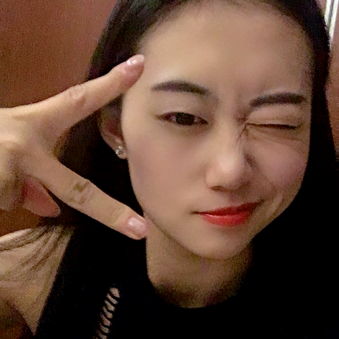 一抹青色的照片