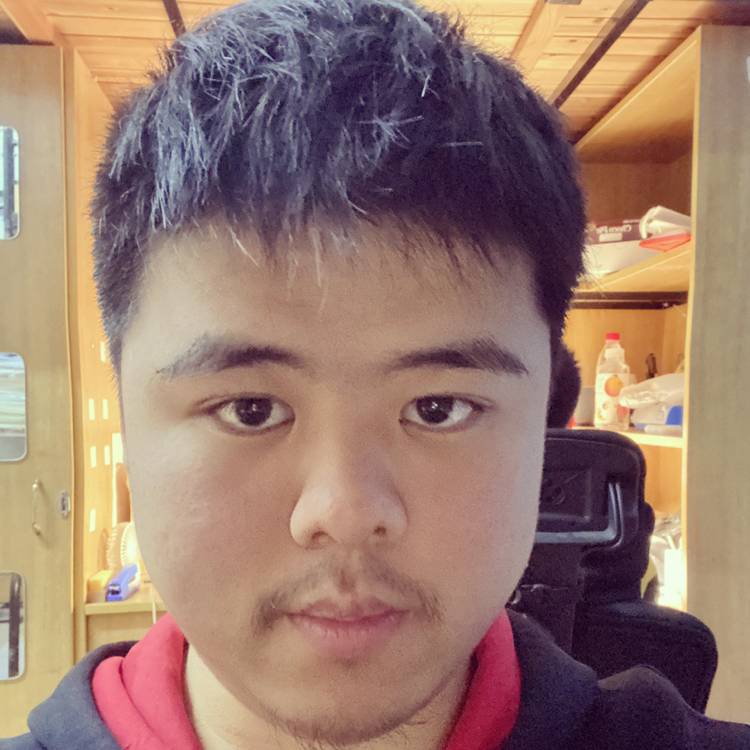 刻苦学习的奶盖茶的照片