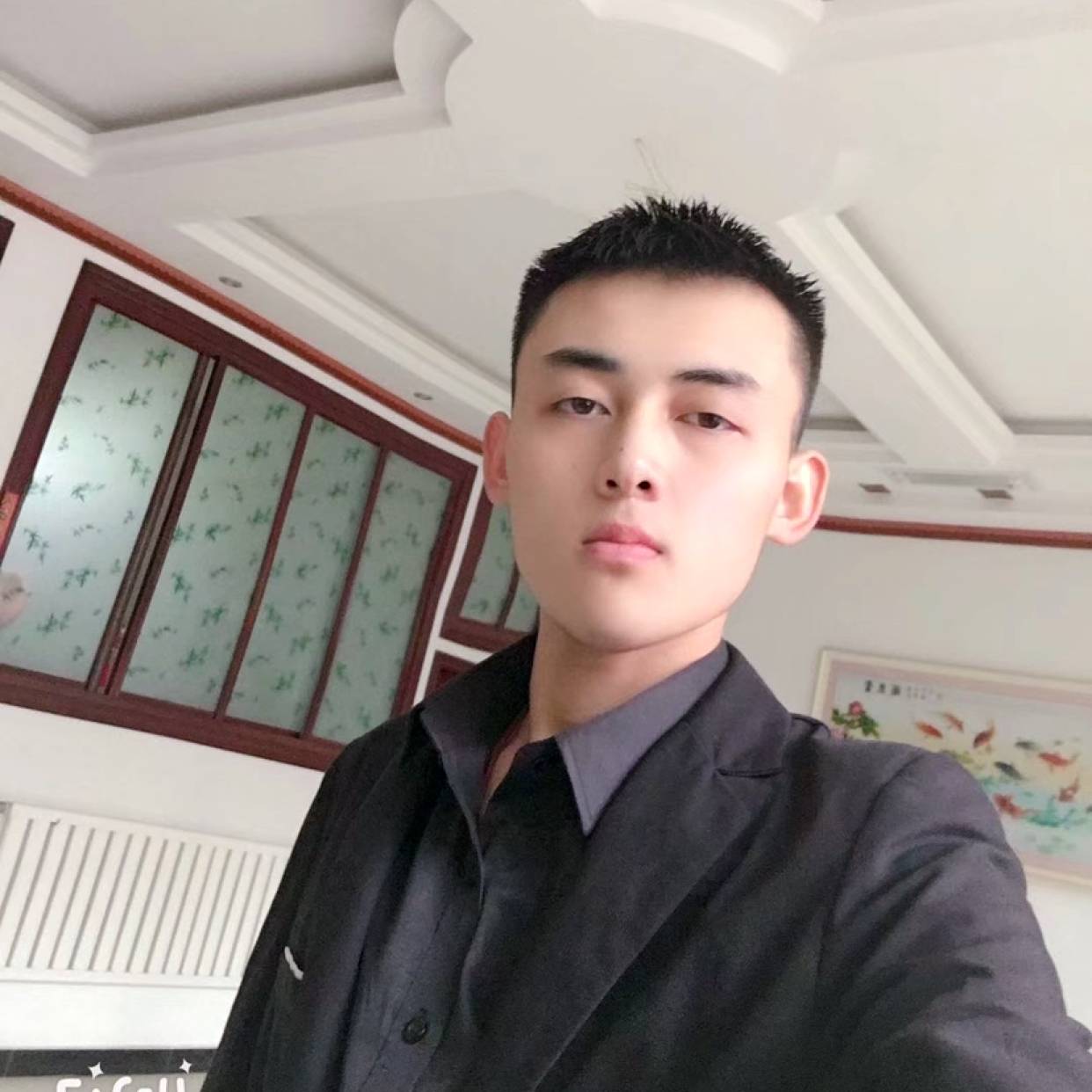 干净迎宝贝的照片