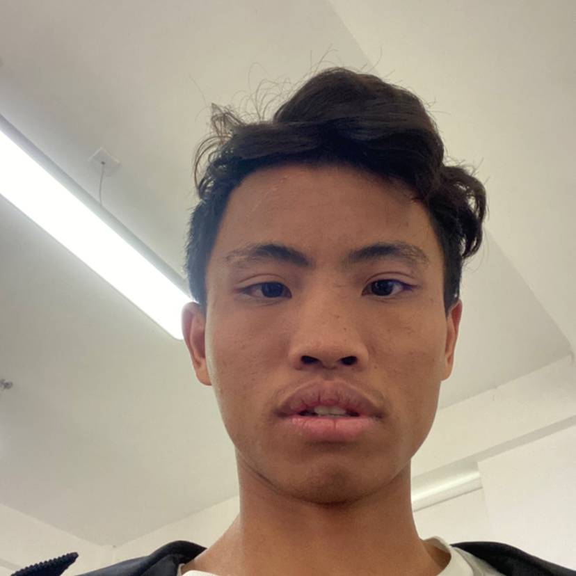 冷风踢可爱的照片