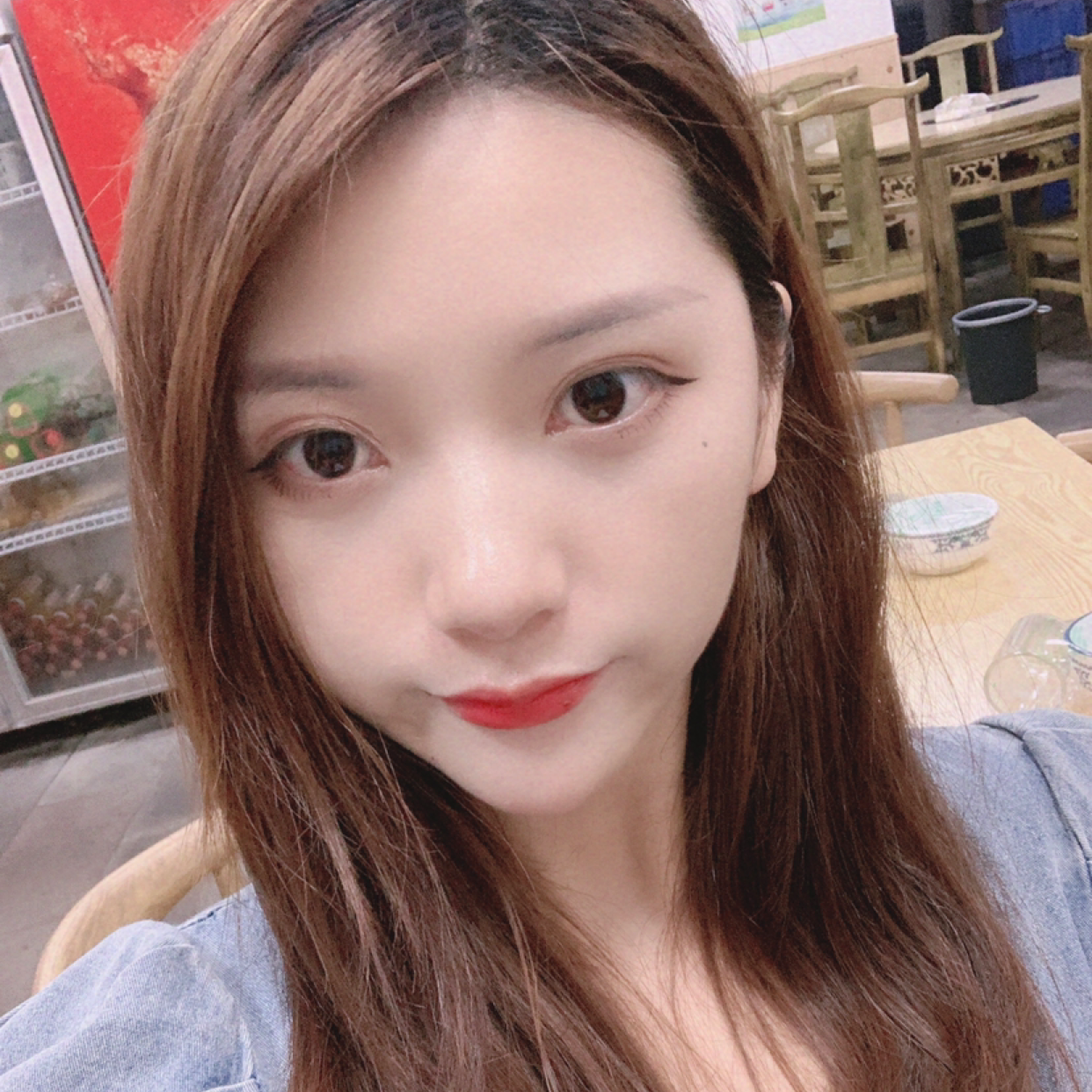 幸运女神就是我的照片