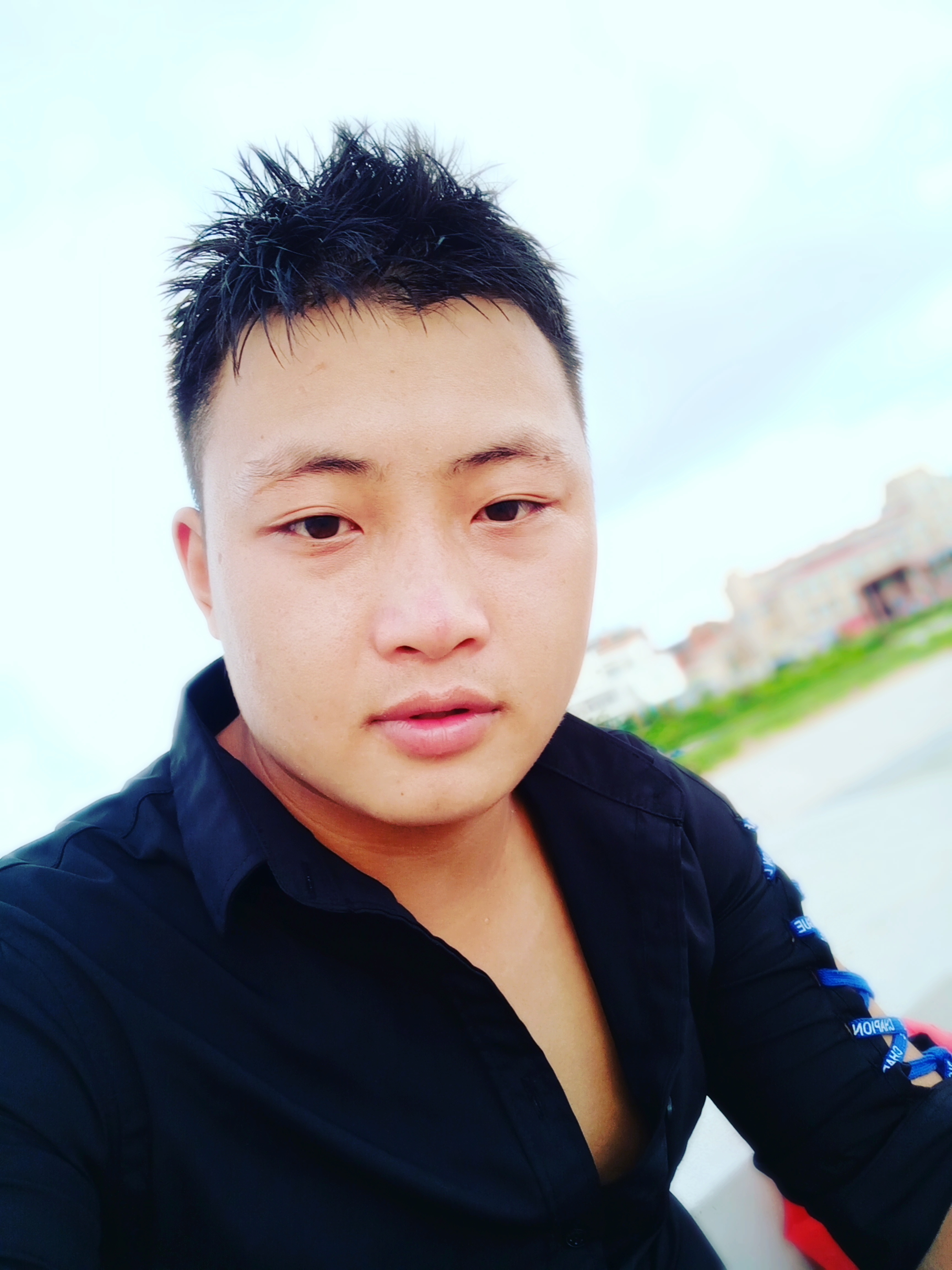 黒黒的照片