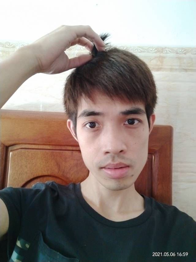 生动秀发的照片