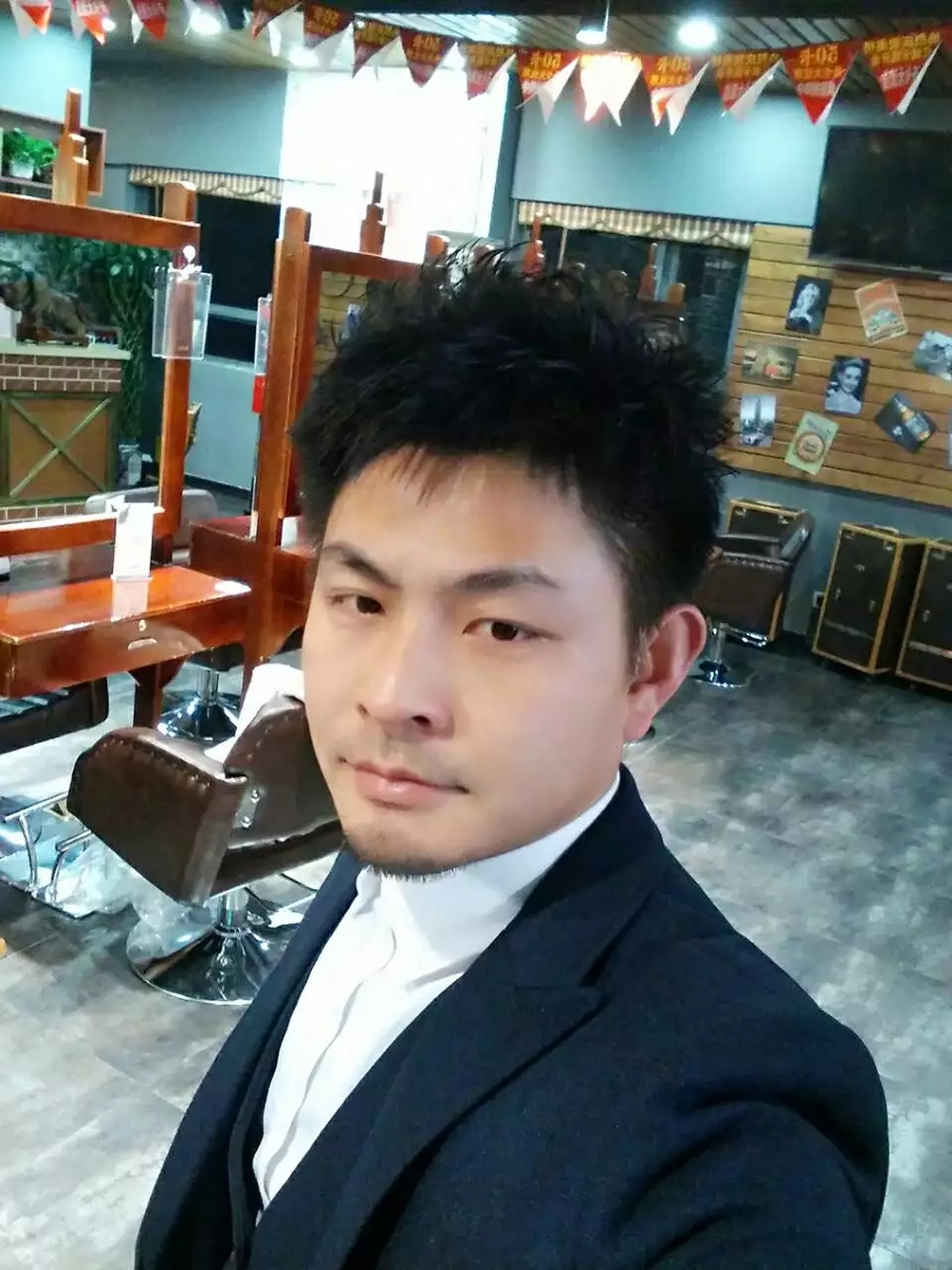 时髦帅哥哥的照片