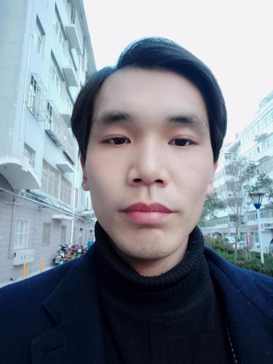 我在等你，一个你的照片
