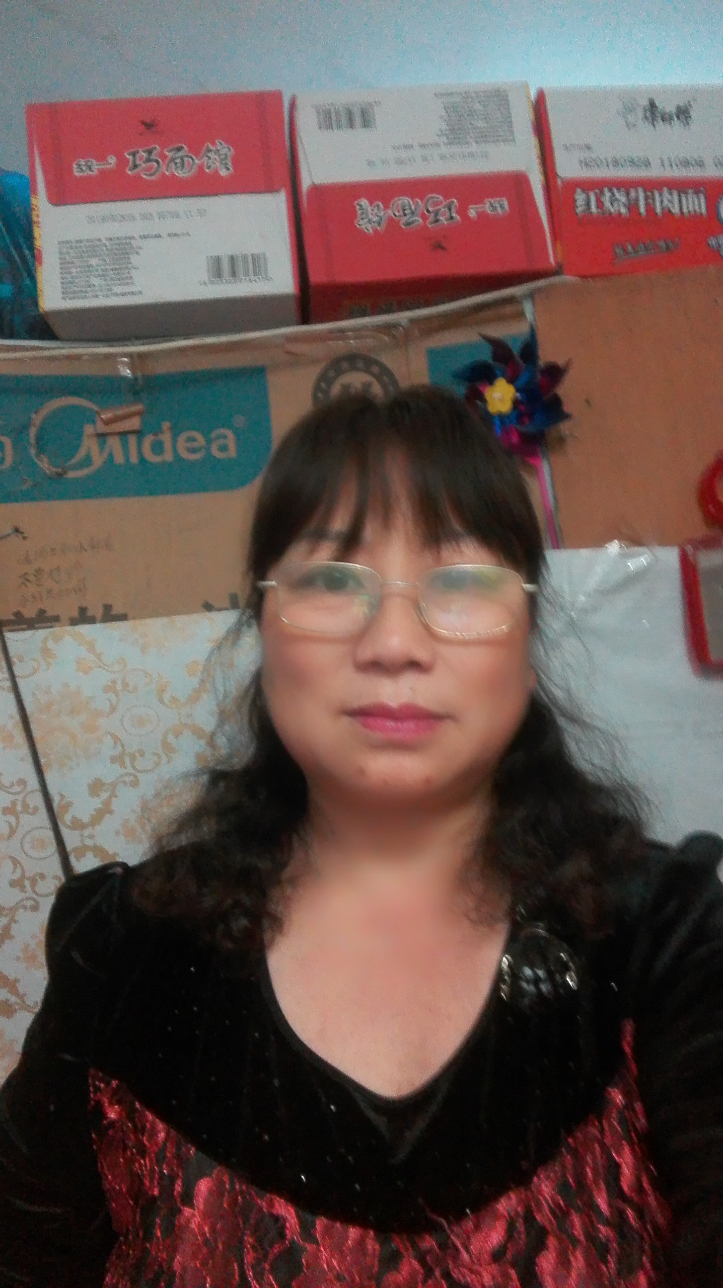 老客户到店的照片