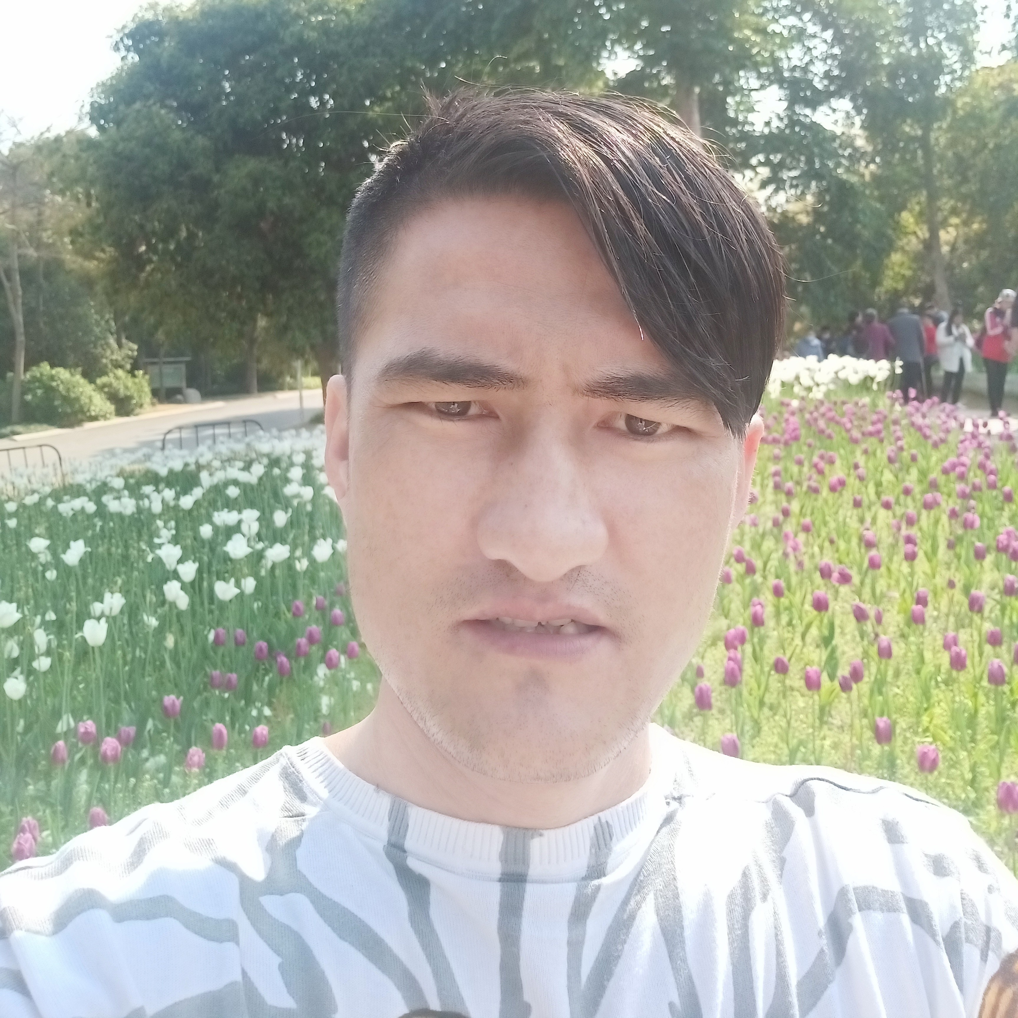 帅气回眸孤心的照片