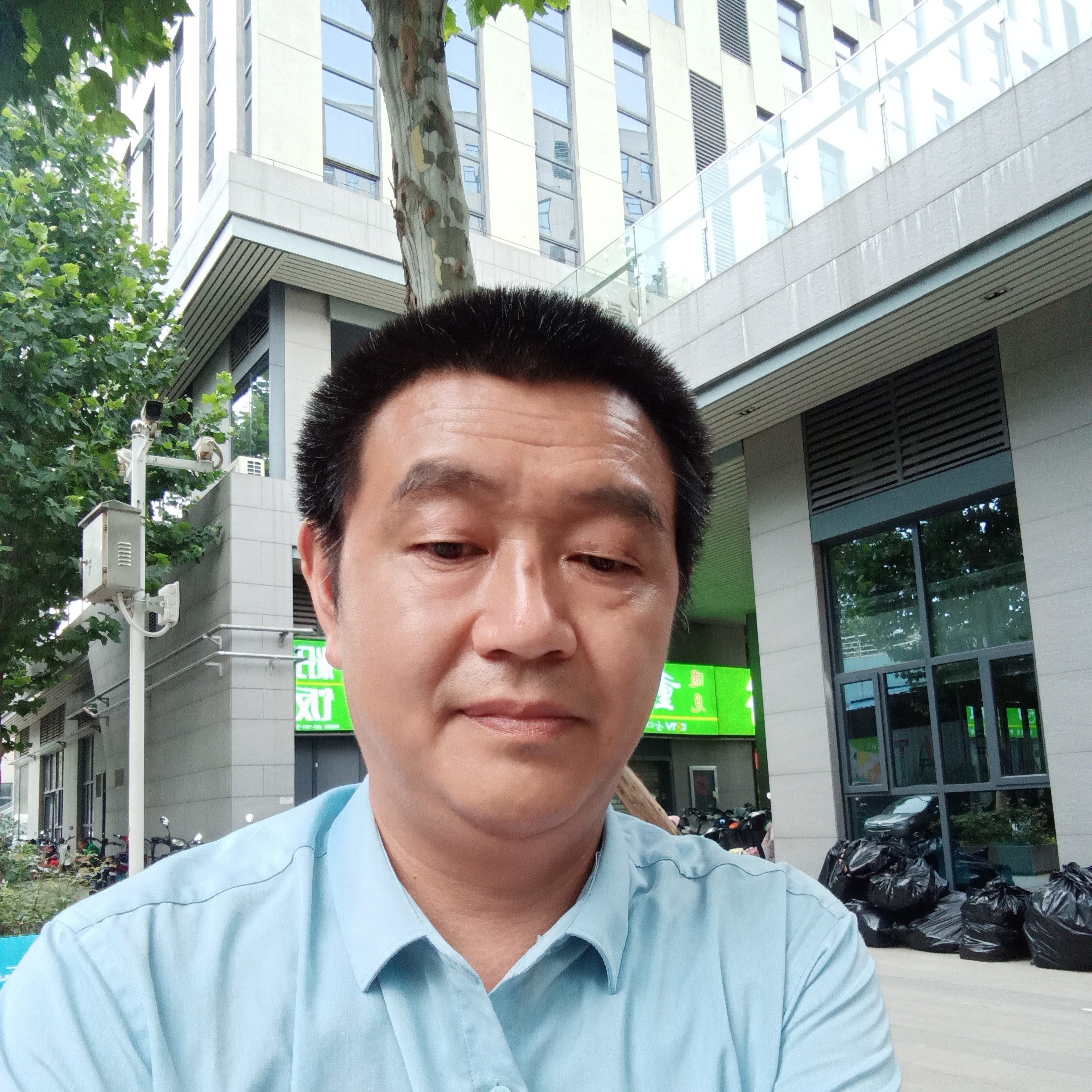 雨后彩虹的照片