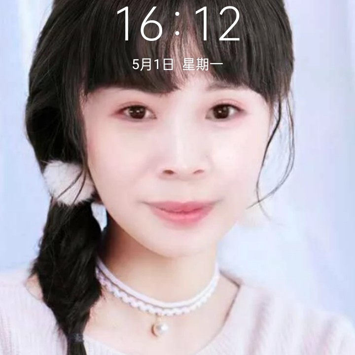 微笑的照片