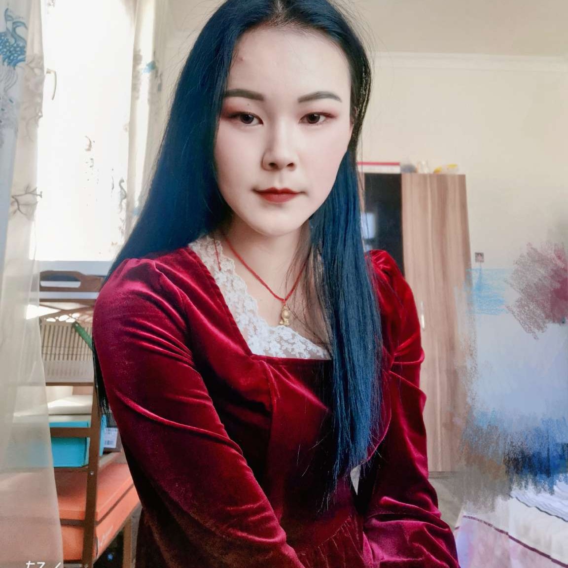 嫦娥妹妹的照片