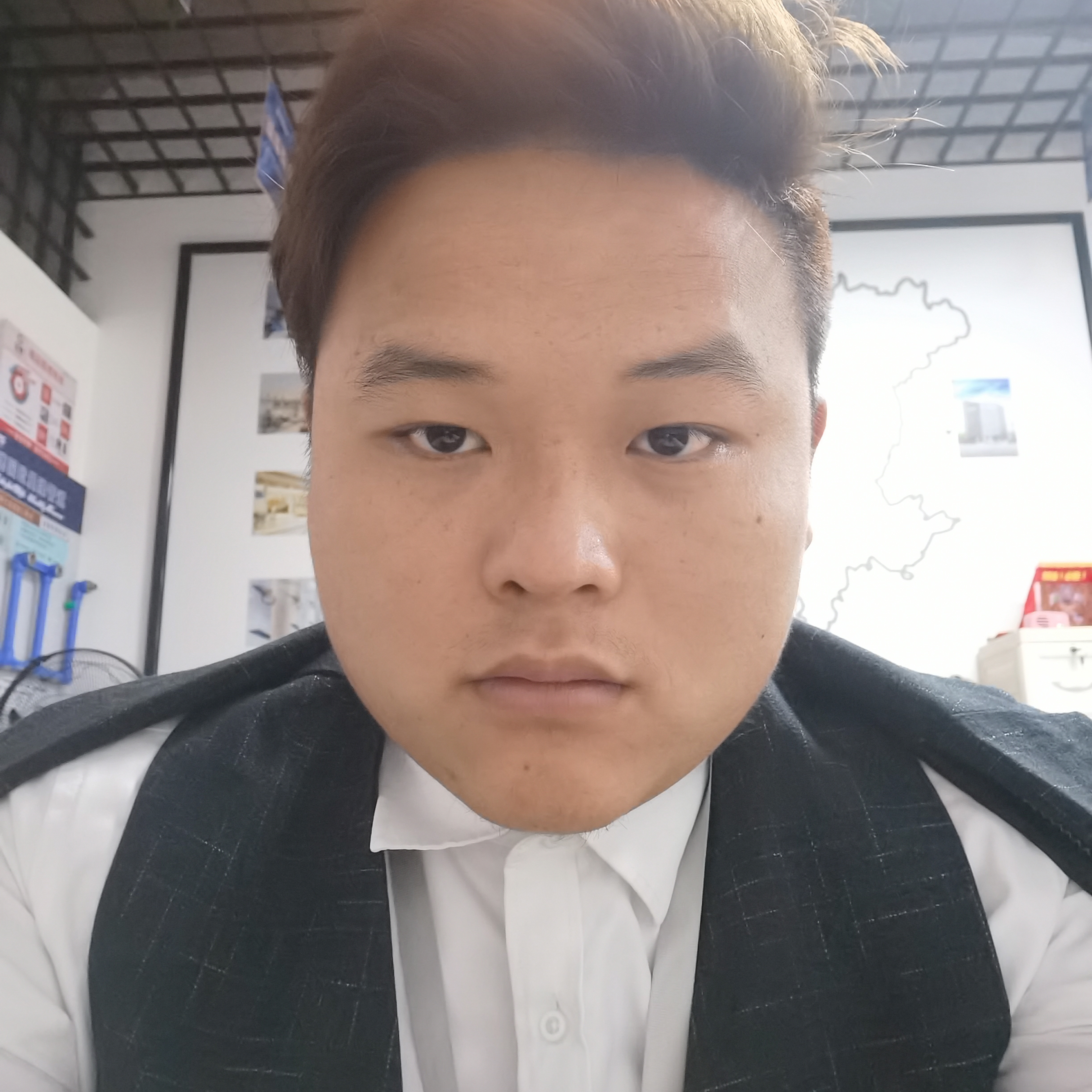 要减肥方外套的照片