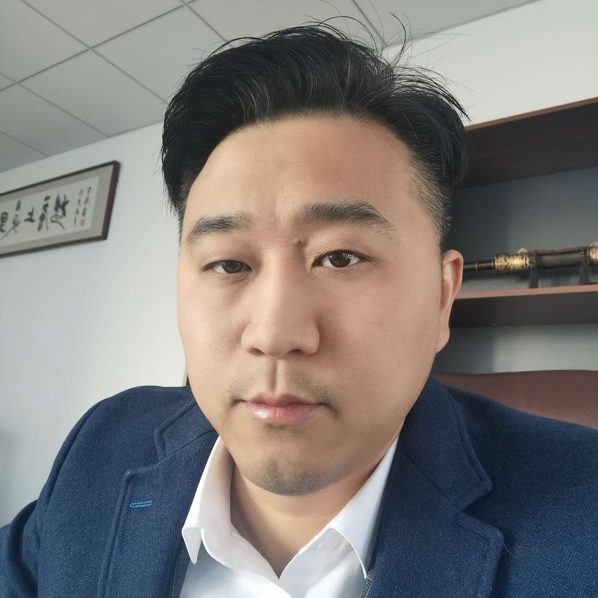 风中的自由人的照片